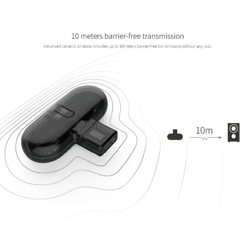 GuliKit Low Latency Plug and Play Route Pro Wireless Bluetooth Audio USB Transceiver For Nintendo NS Switch Gaming Accessories
