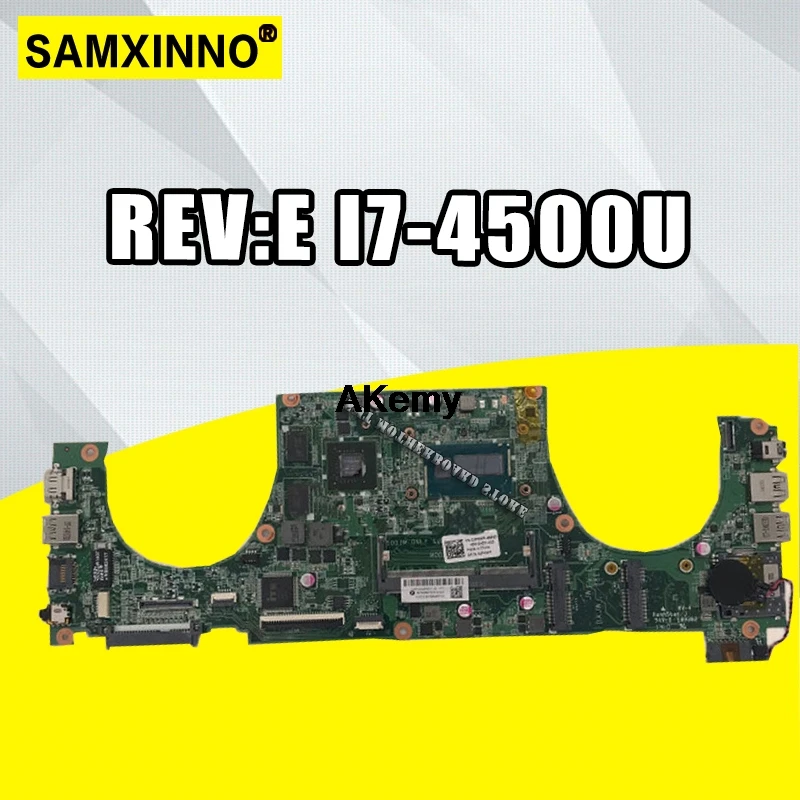 

5470 DAJW8CMB8E1 laptop motherboard For DELL 5470 V5470 5439 motherboard DAJW8CMB8E1 REV:E I7-4500U GT740-2GB DDR3 original