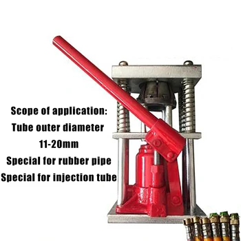 

Manual Benchtop Hydraulic Bottle Jack Hose Crimper Hydraulic Hose Crimper Hydraulic Tools 8 teeth