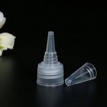 

10ml/100ml Transparent Sharp-mouth Bottle Plastic Container Cosmetic Bottledye Squeezable Sub-bottled Refillable Bottle TXTB1