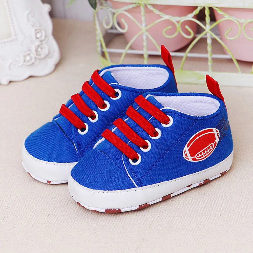 New Canvas Classic Sports Shoes Baby baby girl polka dot bow toddler shoes baby shoes baby shoes Newborn Baby 