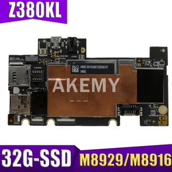 

New! original For ASUS ZenPad 8.0 Z380KL Z380K Tablets Laptop motherboard mianboard logic board W/ M8929/M8916 32G-SSD