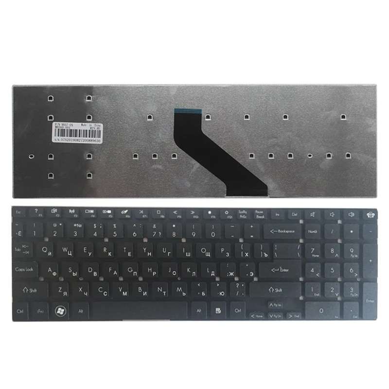 Русская/Русская клавиатура для Packard Bell Easynote P5WS0 P5WS5 P7YS0 P7YS5 Q5WS1 LS11 LS11HR LS11-HR-527RU VG70 LS13 LS44 V121702FS1