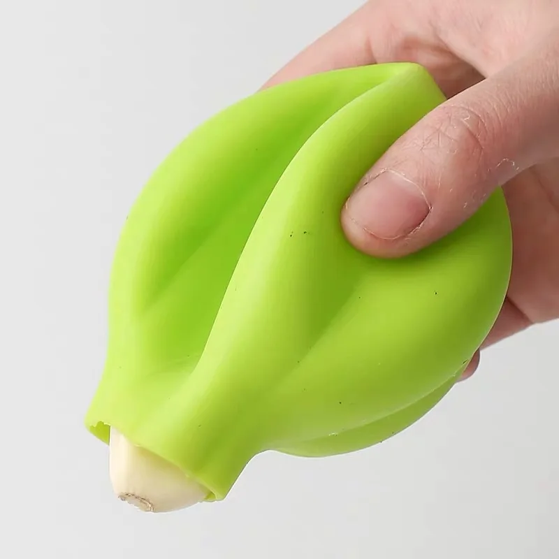 Silicone household garlic peeling artifact food grade manual garlic peeler garlic press kitchen accessories garlic press