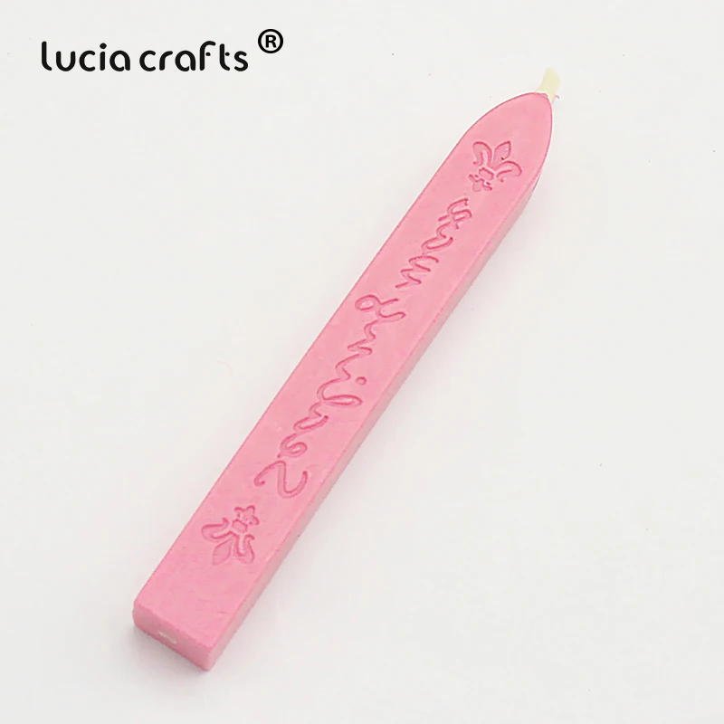 Распродажа! Lucia crafts 9*1,1*1,1 см красочные уплотнительные восковые палочки штамп воск для документов запечатывания 1 шт./лот I1108