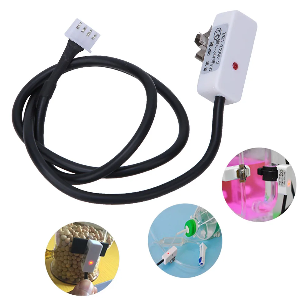 Water Level Detector XKC-Y26A-V Liquid Level Sensor 5~24V High and Low Level Signal Output IP65 Capacitive Non-Contact