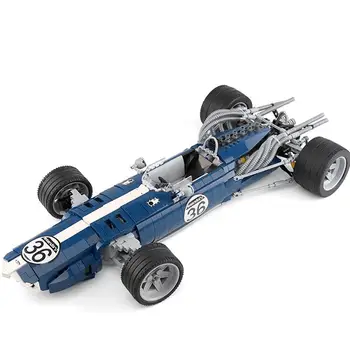 

Technic The F1 Blue Racing Car Set Building Blocks Bricks Educational Toys Diy Birthday Christmas Gift Children Xingbao 03022
