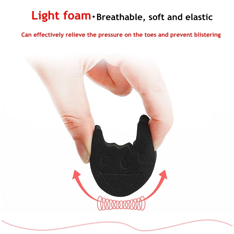 1Pair Women High Heel Half Forefoot Insert Toe Plug Cushion Pain Relief Protector Big Shoes Toe Front Filler Adjustment