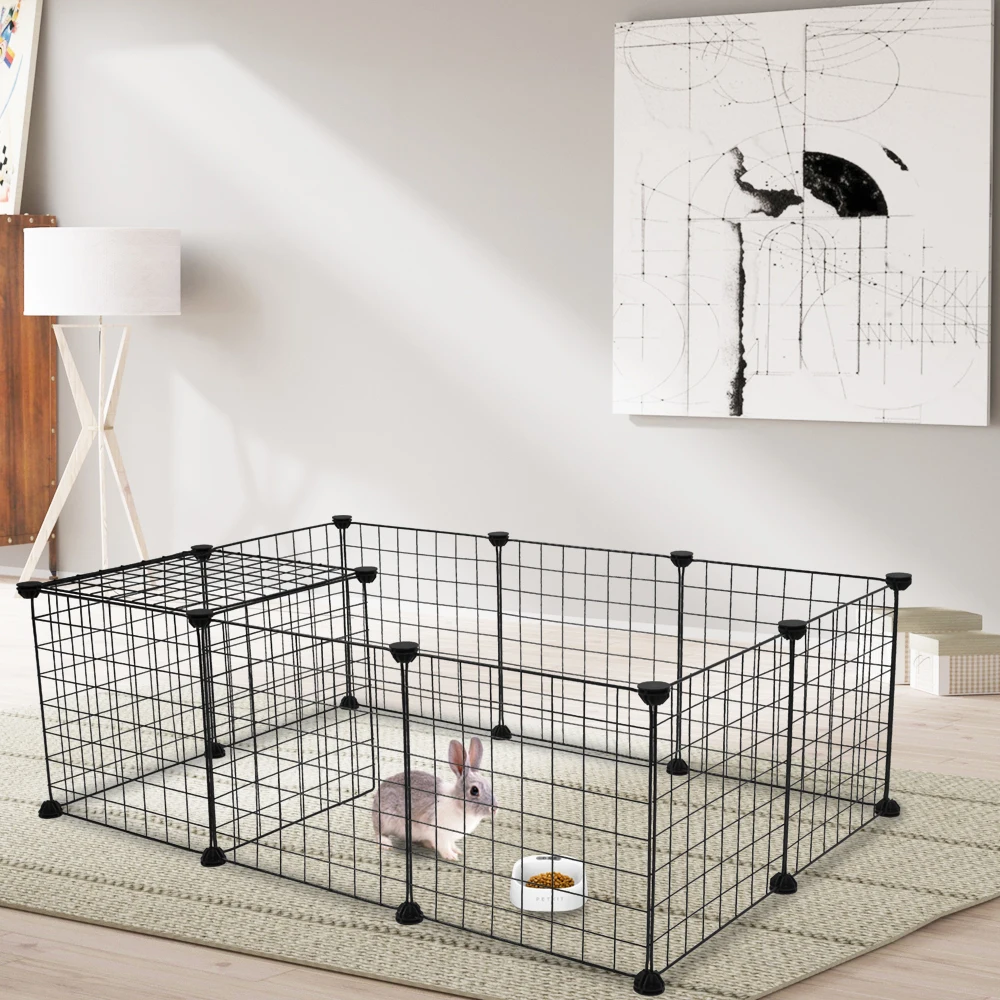 Pet Playpen Small Animal Cage Indoor Metal Wire Yard Fence for Cat Dog Guinea Pigs Rabbits Kennel Crate Fence Tent Free shipping Pet Playpen Small Animal Cage Indoor Metal Wire Yard Fence for Cat Dog Guinea Pigs Rabbits Kennel Crate Fence Tent Free shipping