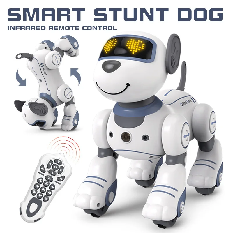 Electronic Animal Pets RC Robot Dog Early education Programming Touch sensing Toy dog electronic House pet Music Song Toy