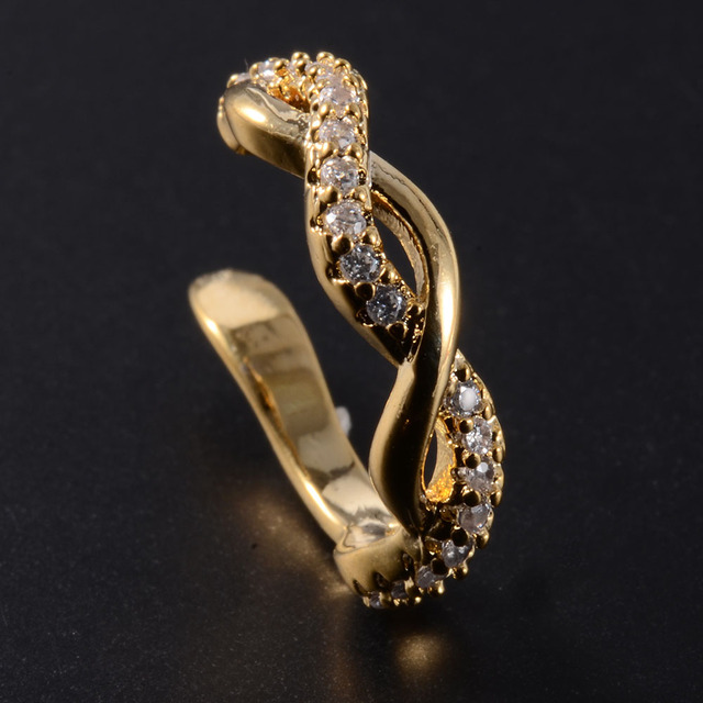 Cz Ear Cuff Ear Helix Cartilage Conch Fake Piercing Jewelry Adjustable Cz Ear Clip Non Pierced Earrings Conch Cuff Earring