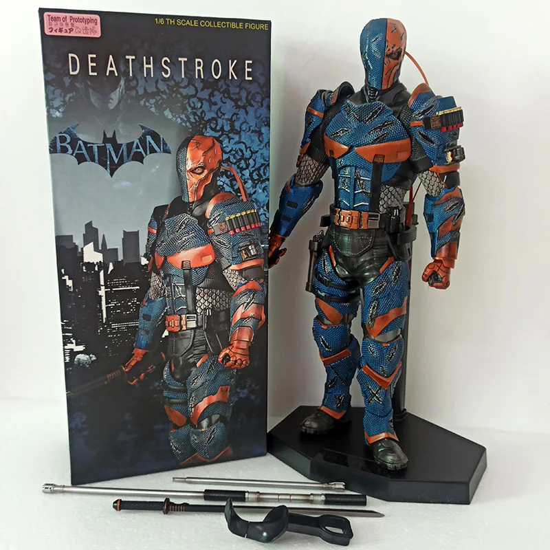 デスストロークのフィギュア,クレイジーおもちゃ,1/6チーム,タイ