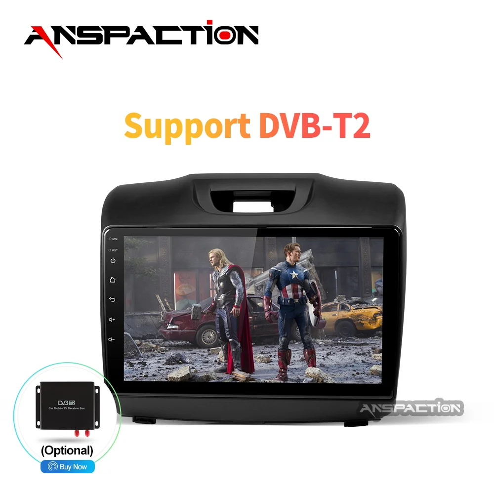 Top PX30 android 9.0 car dvd gps player for Chevrolet S10 ISUZU D-MAX 2015-2018 Car DVD player Radio video player Navigation GPS 3