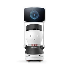 Robot publicitario inteligente G2 personalizado para Hotel y exposición, autocaminante, ahorro de tiempo, precio programable, 12600-18000