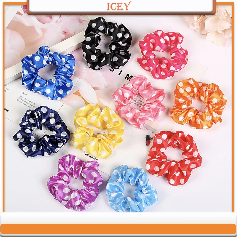 

10pcs Women Girls Elastic Hair Rubber Bands Accessories Cloth hair Scrunchie For Women Tie Hair Ring Rope Ponytail Holder
