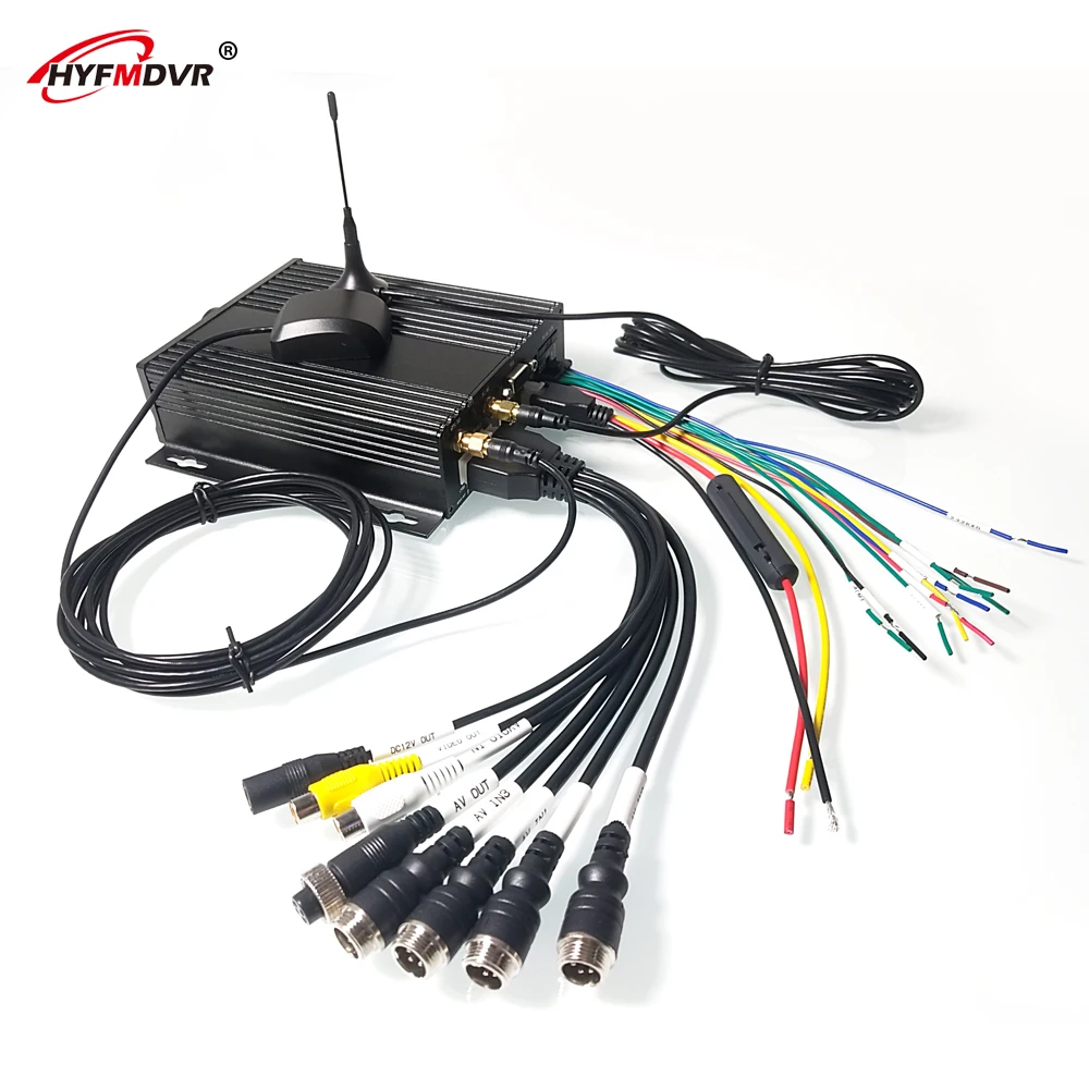 HYFMDVR источник завод 960P 4-канальный AHD устройство записи на карты sd 4g gps mdvr большой грузовик/инженерный грузовик