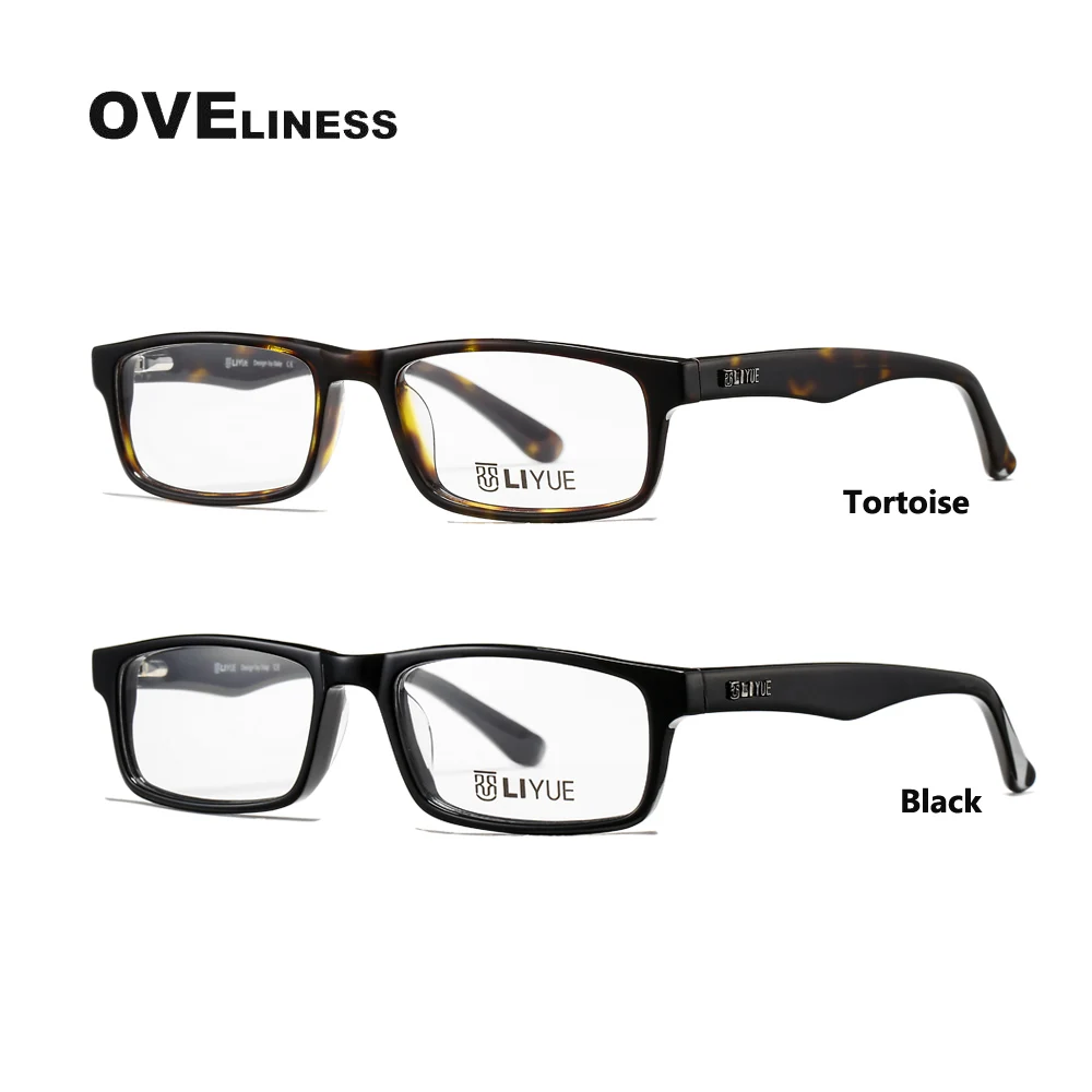 Fashion Square eyeglasses frames eye glasses frame men women Optical Acetate full eyewear Myopia Prescription glasses Spectacles