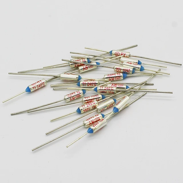 TF 240 Celsius Circuit Cut Off Thermal Fuse 250V 10A Electronics Fuse Brand Name: ELECAPITAL