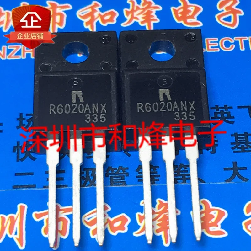 

10 шт. R6020ANX TO-220F 600V 20A