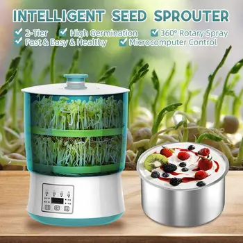 

Home Use Intelligence Bean Sprouts Machine Large Capacity Thermostat Green Seeder Growing Automatic Bean Sprout Machine