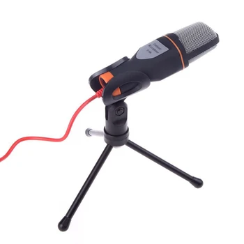 

Computer External Microphone with Bracket Laptop Microphone Holder for Singing Live SGA998