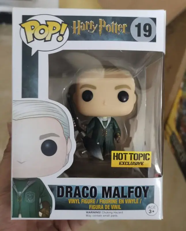 Funko Pop Гарри Поттер стонет Миртл Драко Малфой Рисунок Коллекция виниловая кукла модель игрушки