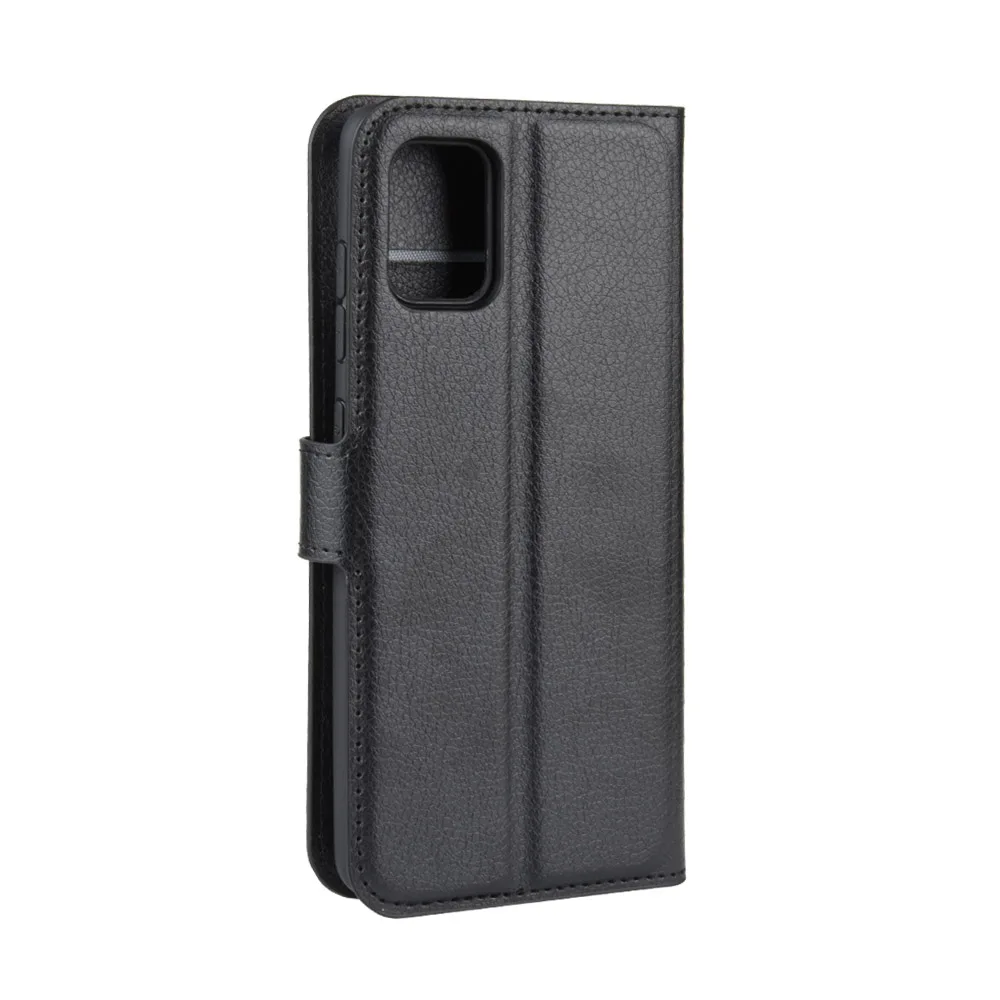 Чехол для Samsung Galaxy A51 мягкий силиконовый чехол с откидной крышкой и бумажником