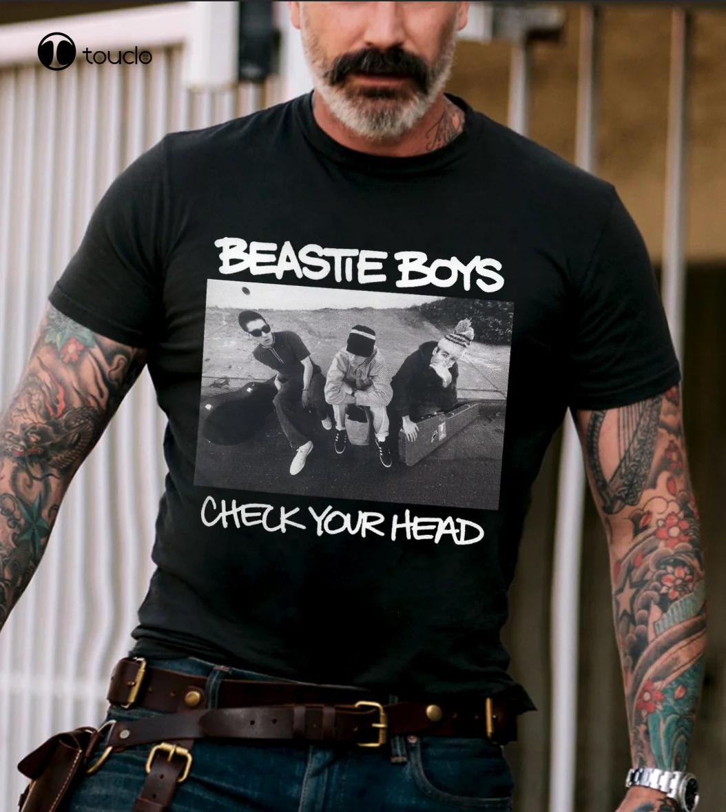 

New Beastie-Boys Band T-Shirt Hip Hop Band Rock Rapper Lover Music Fan Gift Shirt Cotton T Shirt Unisex