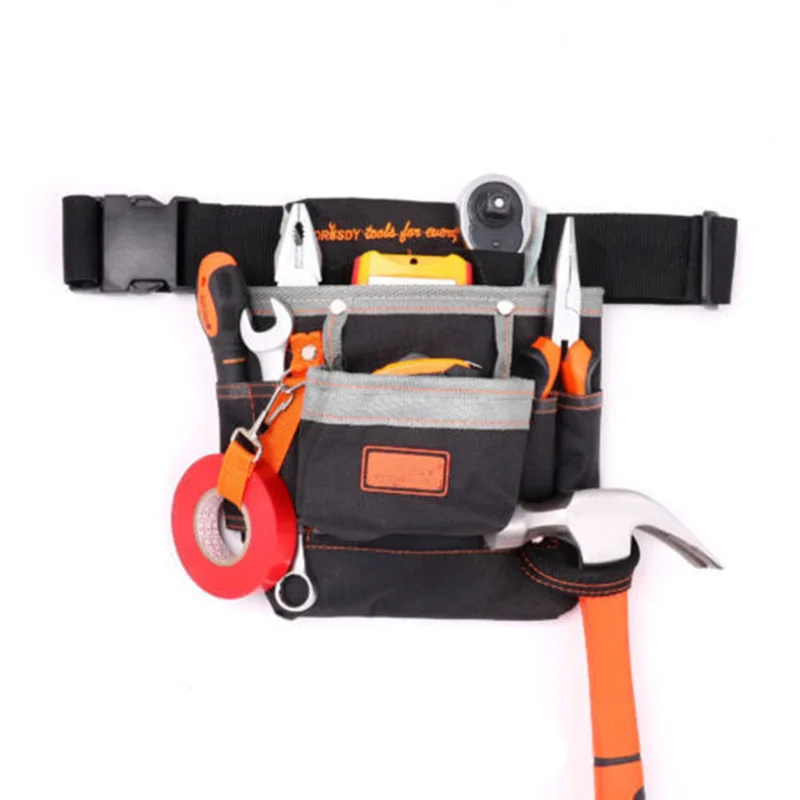 

Repair Tool pouch Screw Pencil W/ buckle Waist Bag Holster Storage Holder Electrician Organizer Belt