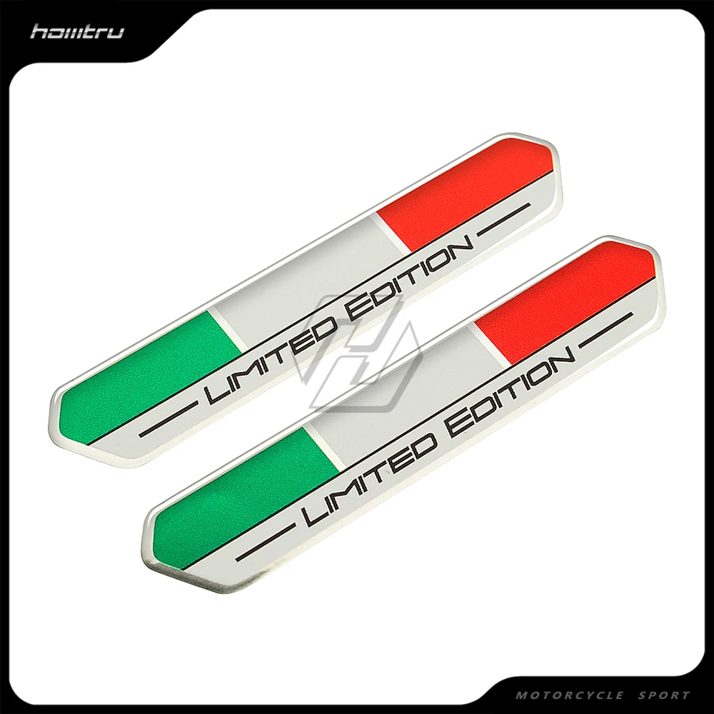 3D Motorcycle Italy Flag Limited Edition Sticker Motorbike Tank Pad Decal Case for Ducati Monster 821 696 796 795