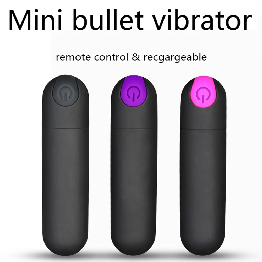 10 Modes Mini Wireless Bullet Vibrator