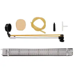 1 conjunto micro medidor de pressão u tubo medidor de pressão líquido ferramentas de equipamentos físicos