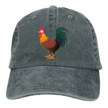 Cock Chiken Casquette глубокий Хизер унисекс Мужские Женские джинсовые бейсболка с ремешком кепки Регулируемый Гольф папа шляпа