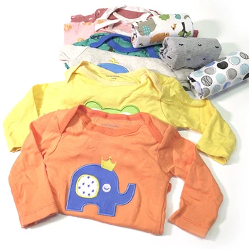 

0-24M baby bodysuits infant bebe cute clothing wear cotton one-pieces short-sleeve/long-sleeve for choose