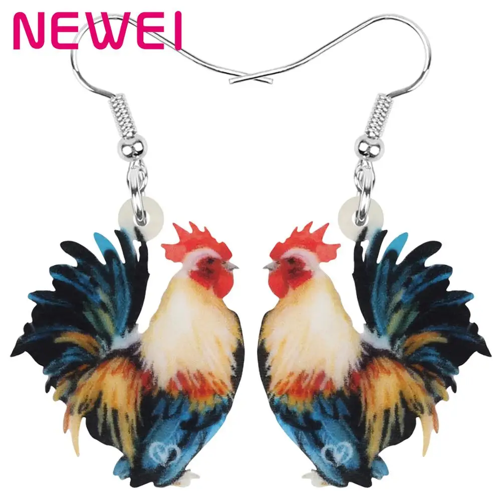 Женская подвеска в виде петуха | Украшения и аксессуары