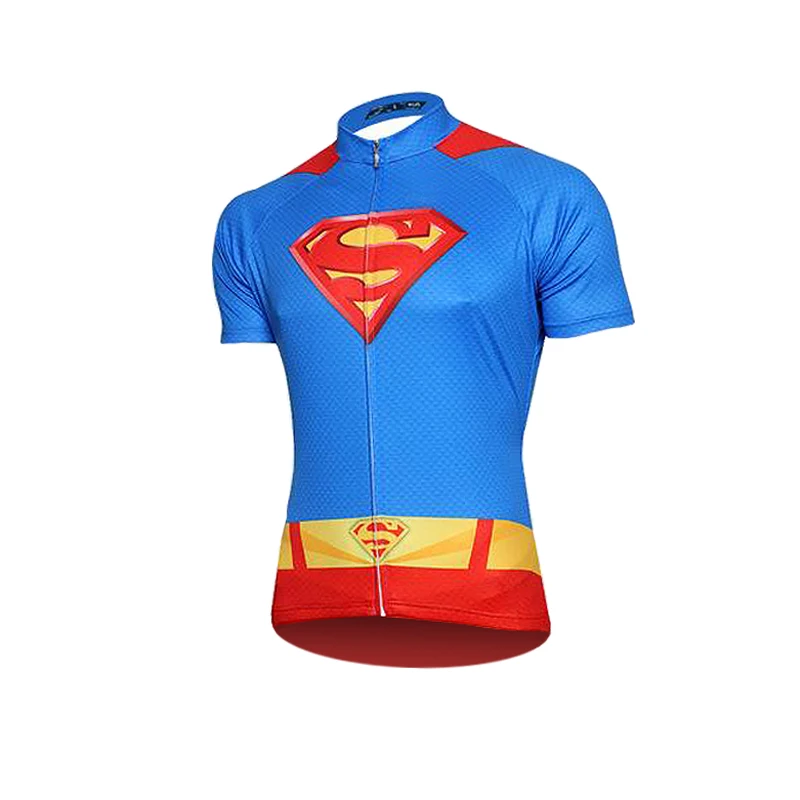 superman cycling jersey