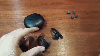 TWS 5,0 Bluetooth наушники для iphone для Xiaomi Беспроводные наушники с микрофоном спортивные ушные крючки для бега шумоподавление гарнитуры