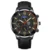 Fashion Mens Sports Watches Man Business Quartz Wristwatch Luxury Black Leather Bracelet Men Casual Luminous Clock Watch 11