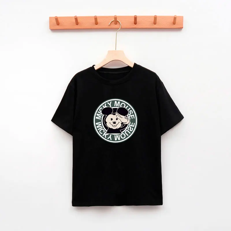 

Womens Brand Clothing 2020 Summer T Shirt Women Casual Funny Mouse Tops Tees Short Sleeve O-neck Harajuku Female Ladies T-Shirt
