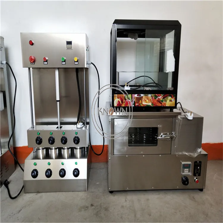 Hot sale of pizza cone machine and automatic 4 cone pizza cone machine in China