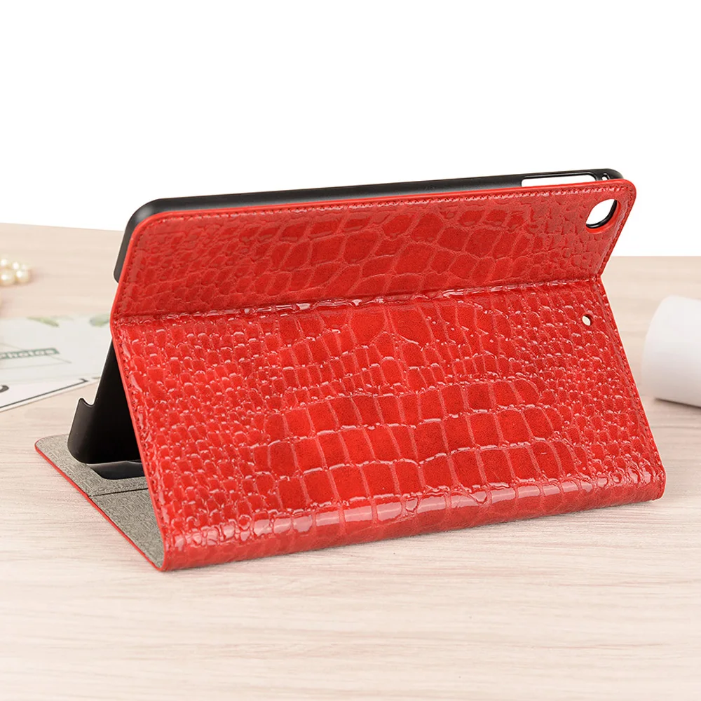 Flip Coque for iPad mini 1 2 3 4 5 2019 Luxury Crocodile Case PU Leather Folio Stand Cover For iPad mini 5 2019 Luxury Case 7 (11)