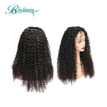 

Afro Kinky Curly Wig 13x4 Lace Front Human Hair Wig 150% Mongolian Remy Wig Lace Front Wigs 8-24inch Natural Blackmoon Hair