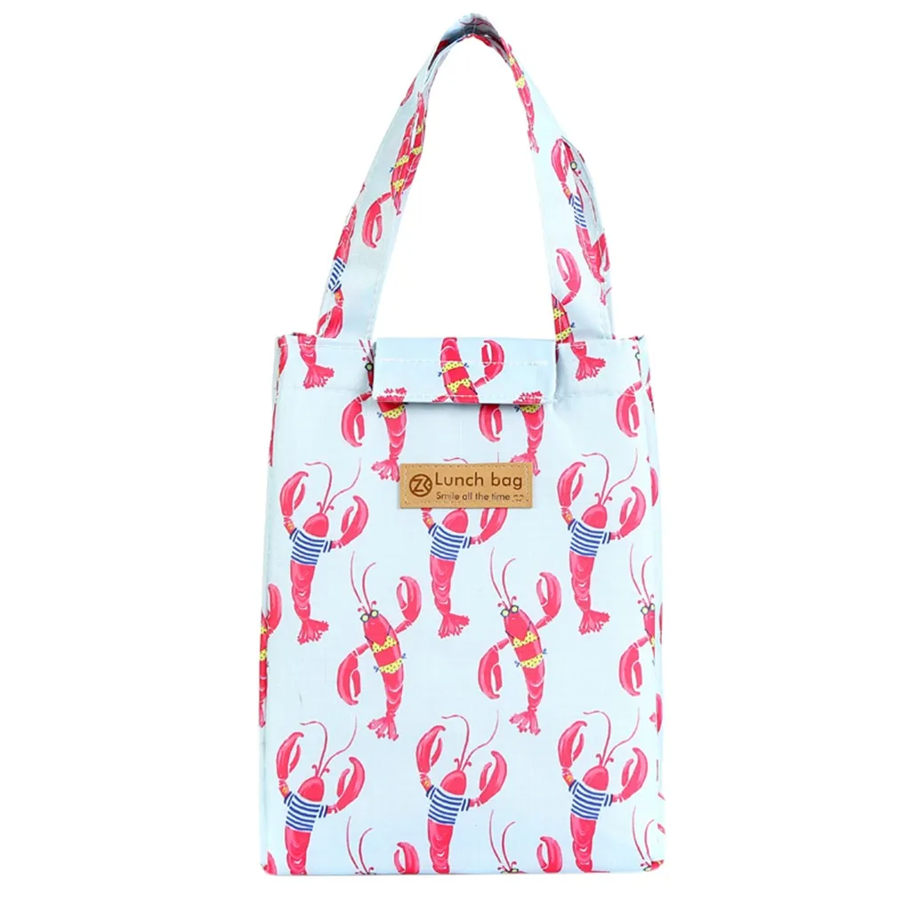 Унисекс сумки для женщин уличная мода простой стиль большая емкость водонепроницаемая сумка для обеда bolsa termica сумки для ланча# A25 - Цвет: M