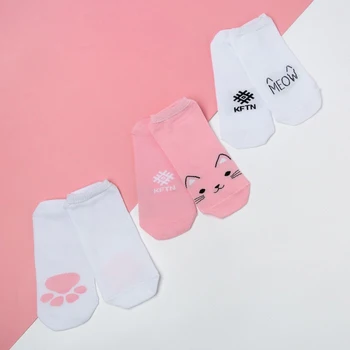 

Shortening set socks KAFTAN "Meow", 3 pairs, s. 36-39 (23-25 ​​cm) 4931503