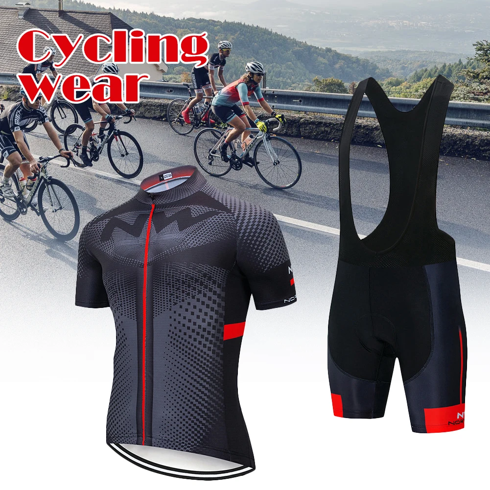 

Northwave Nw autumn Cycling Jersey Set Breathable MTB Bicycle Cycling Clothing Mountain Bike Wear Clothes Maillot Ropa Ciclismo