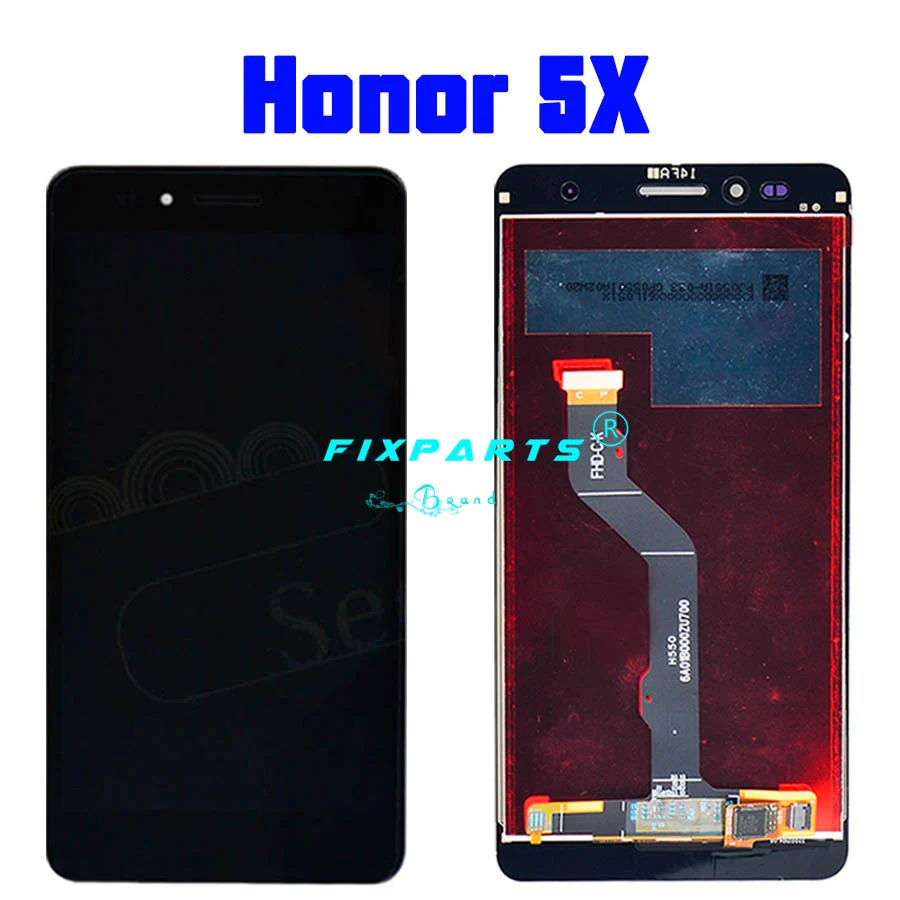 Huawei GR5 2017 Honor 6X LCD Display Touch Screen Digitizer Assembly With Frame Replacement For Honor6X Huawei Honor 6X LCD (3)