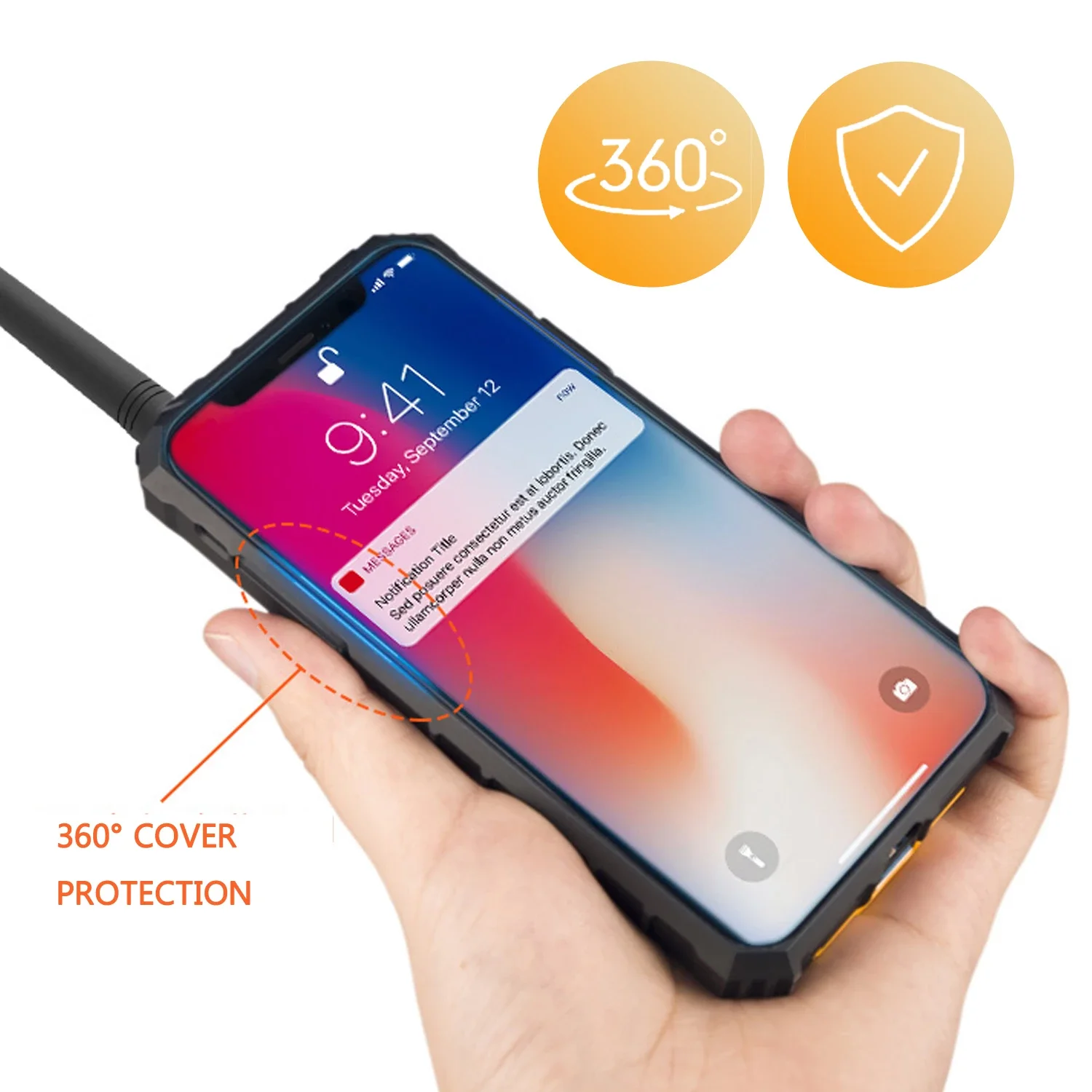 IRaddy GM series 3 in 1 UHF чехол для телефона двухсторонняя радио перезаряжаемая