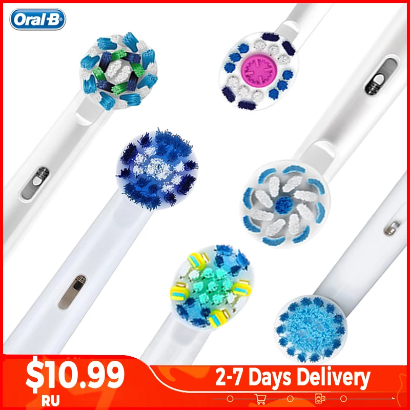Genuine Oral B Toothbrush Head Replaceable Brush Heads For OralB Rotation Type Electric Toothbrush Replacement Heads|oral B Toothbrush Heads|replacement Toothbrush Headstoothbrush
