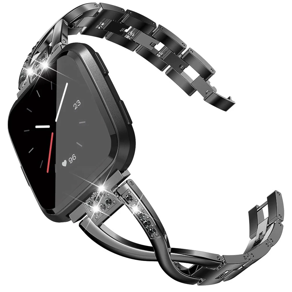 Для fitbit versa 2 band bling bracelet женский ремешок для lite versa2 correa pulseira Ремешки наручных часов