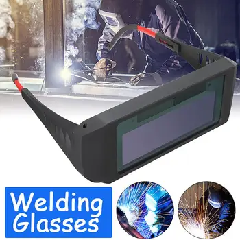 

Solar Powered Auto Darkening Welding Mask Helmet Glasses Protective Goggles Solar Auto Darkening Welding Helmet Eyes Protector